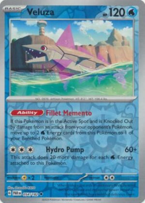 SV Paradox Rift 054/182 Veluza (Reverse Holo)