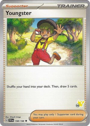 Scarlet & Violet (Base Set) 198/198 Youngster (Armarouge Symbol 50)