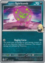 ME Ascended Heroes 133/217 Cynthia's Spiritomb
