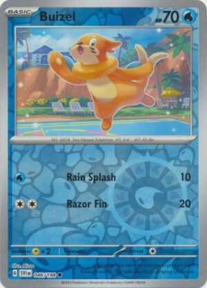 Scarlet & Violet (Base Set) 046/198 Buizel (Reverse Holo)