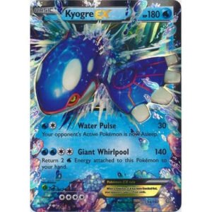 XY Primal Clash 54/160 Kyogre EX (Half Art)