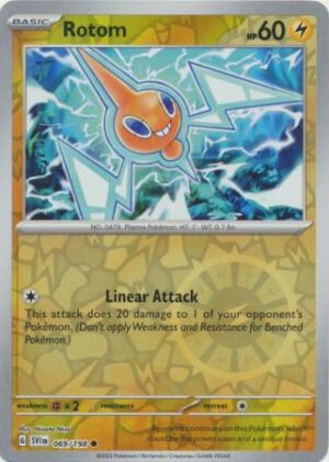 Scarlet & Violet (Base Set) 069/198 Rotom (Reverse Holo)