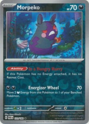 SV Paradox Rift 121/182 Morpeko (Reverse Holo)
