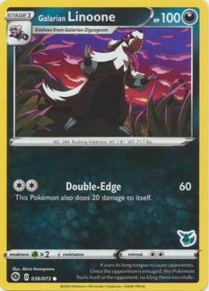 Champions Path 36/73 Galarian Linoone (Eevee Symbol)