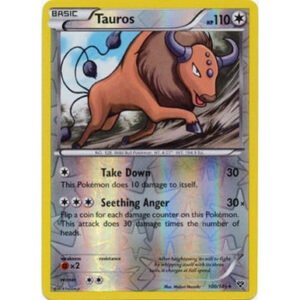 XY Base Set 100/146 Tauros (Reverse Holo)