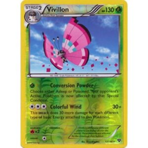 XY Base Set 17/146 Vivillon (Pink) (Reverse Holo)