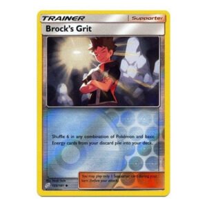 SM Team Up 135/181 Brock's Grit (Reverse Holo)