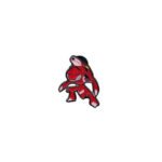 Pokemon Red Genesect Collection Pin Badge