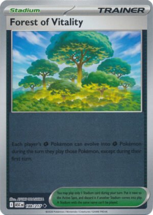ME Ascended Heroes 188/217 Forest of Vitality (Reverse Holo)
