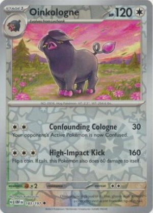 SV Obsidian Flames 183/197 Oinkologne (Reverse Holo)