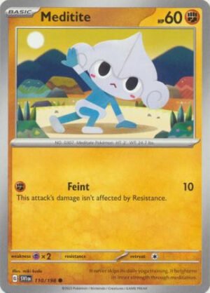 Scarlet & Violet (Base Set) 110/198 Meditite