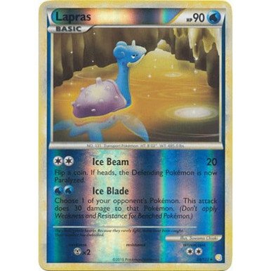 HeartGold & SoulSilver 24/123 Lapras (Reverse Holo)