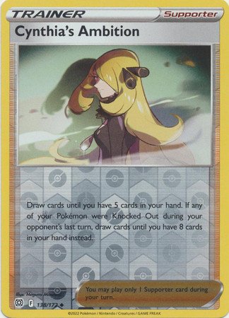 Brilliant Stars 138/172 Cynthia's Ambition (Reverse Holo)