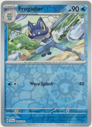 SV Stellar Crown 040/142 Frogadier (Reverse Holo)