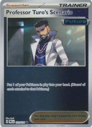 SV Prismatic Evolutions 121/131 Professor Turo's Scenario (Reverse Holo)