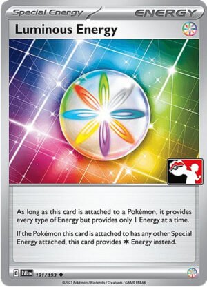SV Paldea Evolved 191/193 Luminous Energy (Prize Pack League Promo Non-Holo)