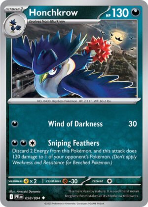 ME Phantasmal Flames 058/094 Honchkrow