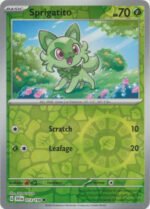 Scarlet & Violet (Base Set) 013/198 Sprigatito (Reverse Holo)
