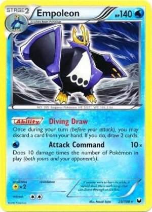 Dark Explorers 29/108 Empoleon (Non-Holo)