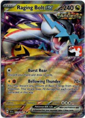 SV Temporal Forces 123/162 Raging Bolt ex (Prize Pack League Promo)