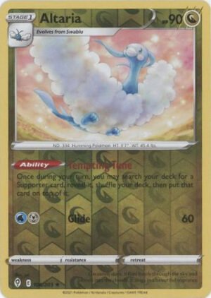 Evolving Skies 106/203 Altaria (Reverse Holo)