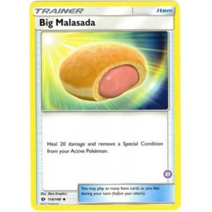 Sun and Moon (Base Set) 114/149 Big Malasada (Trainer Kit Alolan Sandslash #27)