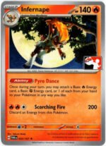SV Twilight Masquerade 033/167 Infernape (Prize Pack League Promo Non-Holo)