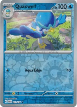 SV Surging Sparks 051/191 Quaxwell (Reverse Holo)