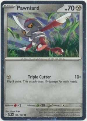 SV Obsidian Flames 148/197 Pawniard (Cosmo Holo)