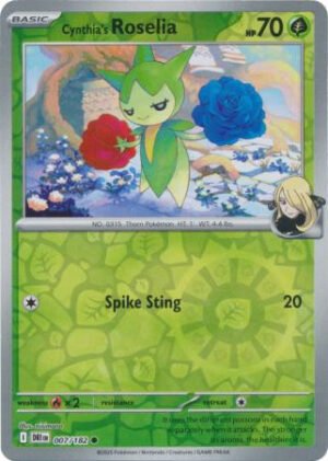 SV Destined Rivals 007/182 Cynthia's Roselia (Reverse Holo)
