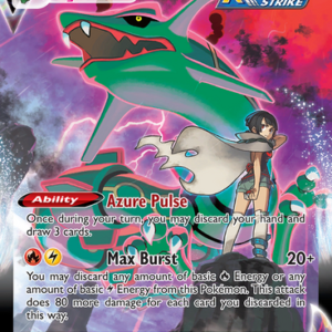 SWSH Silver Tempest TG20/TG30 Rayquaza VMAX (Full Art)