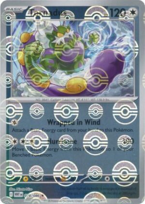 SV White Flare 078/086 Tornadus (POKE BALL Reverse Holo)