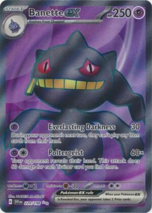 Scarlet & Violet (Base Set) 229/198 Banette ex (Full Art)