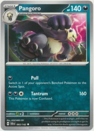 SV Stellar Crown 093/142 Pangoro