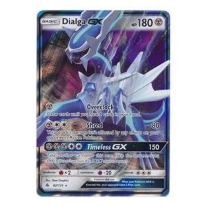 SM Forbidden Light 82/131 Dialga GX (Half Art)