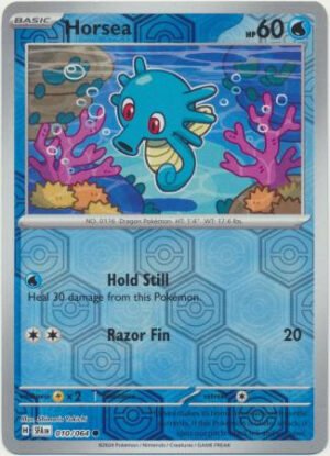 SV Shrouded Fable 010/064 Horsea (Reverse Holo)