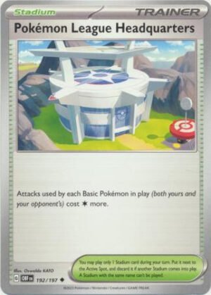 SV Obsidian Flames 192/197 Pokemon League Headquarters