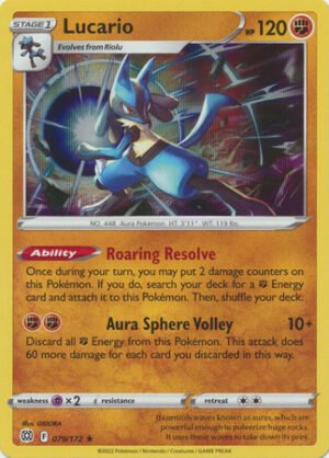 Brilliant Stars 079/172 Lucario (Holo)
