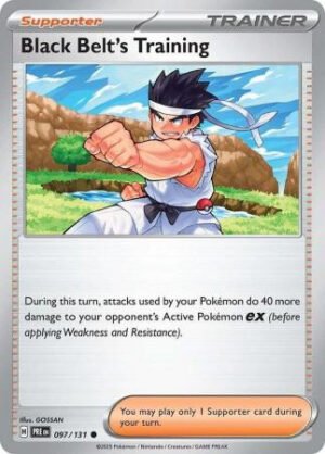 SV Prismatic Evolutions 097/131 Black Belt's Training #097