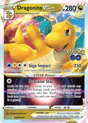 Sword & Shield Promo SWSH236 Dragonite VSTAR