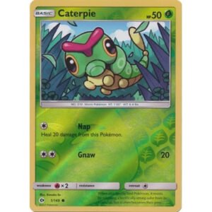 Sun and Moon (Base Set) 1/149 Caterpie (Reverse Holo)