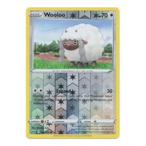 Sword & Shield (Base) 152/202 Wooloo (Reverse Holo)