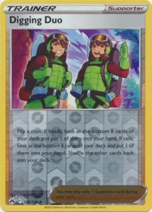 Crown Zenith 126/159 Digging Duo (Reverse Holo)