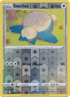 Fusion Strike 206/264 Snorlax (Reverse Holo)