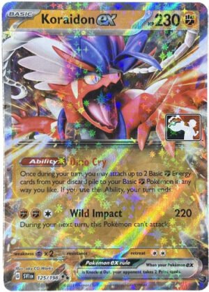 Scarlet & Violet (Base Set) 125/198 Koraidon ex (Prize Pack League Promo)