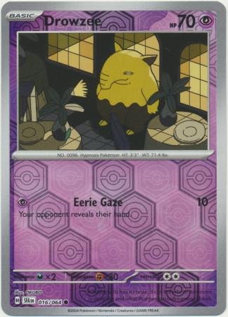 SV Shrouded Fable 016/064 Drowzee (Reverse Holo)