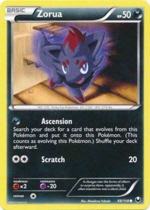 Dark Explorers 69/108 Zorua
