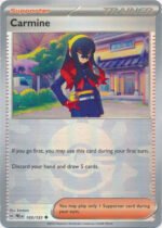 SV Prismatic Evolutions 103/131 Carmine (POKE BALL Pattern Holo)