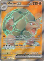Scarlet & Violet 151 189/165 Golem ex (Full Art)