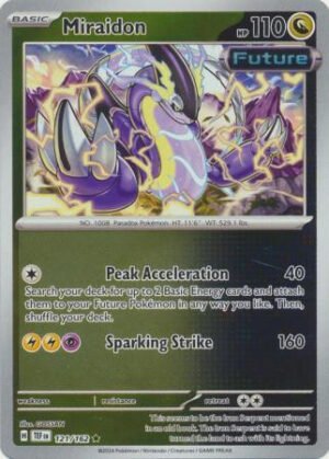 SV Temporal Forces 121/162 Miraidon (Reverse Holo)